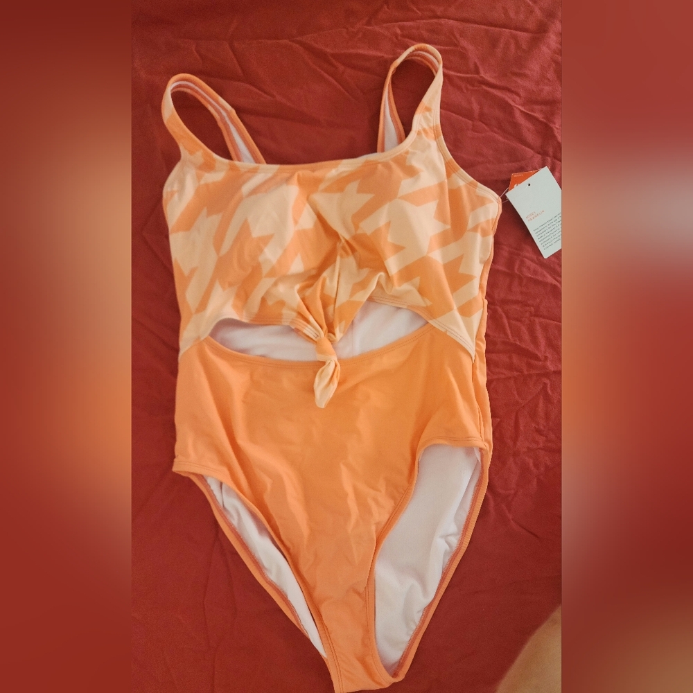 NWT Miss Franklin Sports Illustrated swimsuit orange
